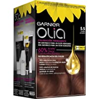 Garnier Olia - Coloración Permanente sin Amoniaco- con Aceites Florales de Origen Natural - Tono 5.5 Caoba